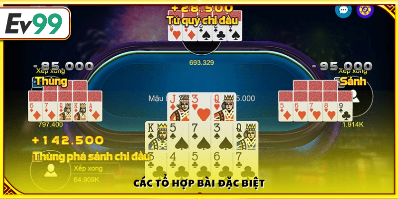 Tổ hợp lá bài đặc biệt cần lưu ý