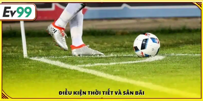 Yếu tố thời tiết và mặt sân